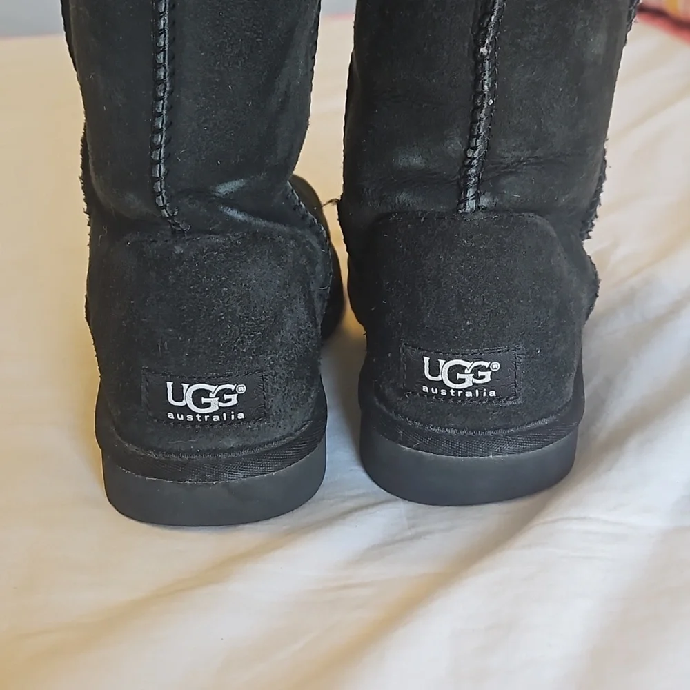 Black Classic Tall UGGS Size 7